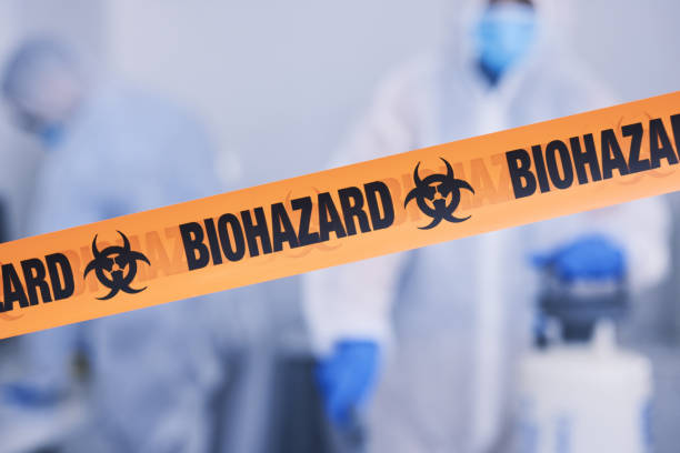 Professional Infectious Disease Decontamination technician working in Princeton, WI